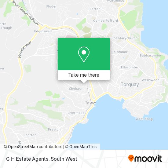 G H Estate Agents map