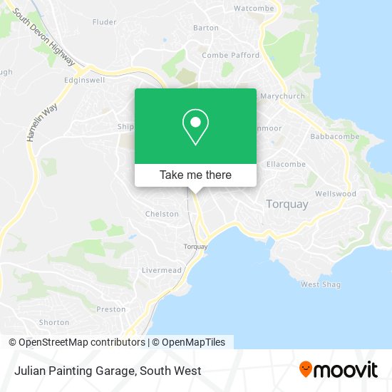 Julian Painting Garage map