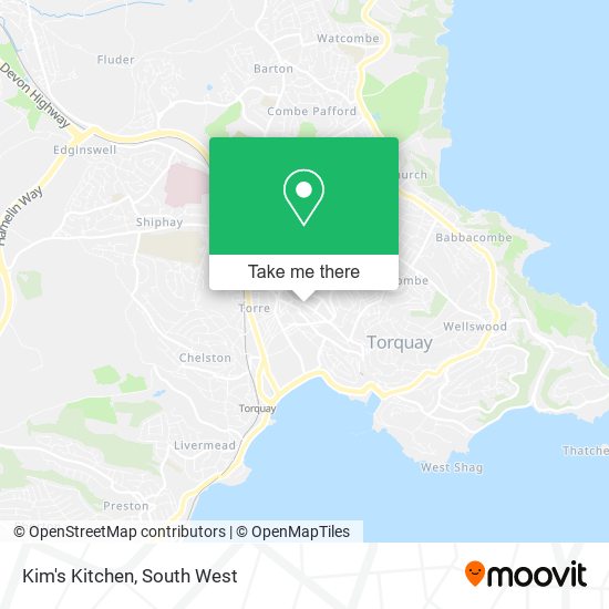 Kim's Kitchen map