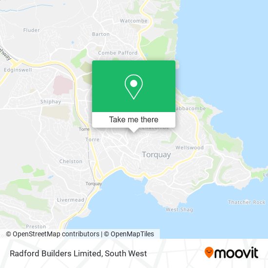 Radford Builders Limited map