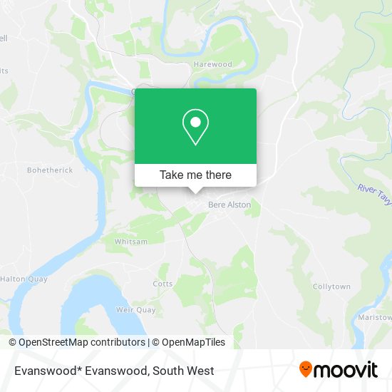 Evanswood* Evanswood map