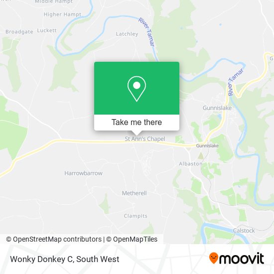 Wonky Donkey C map