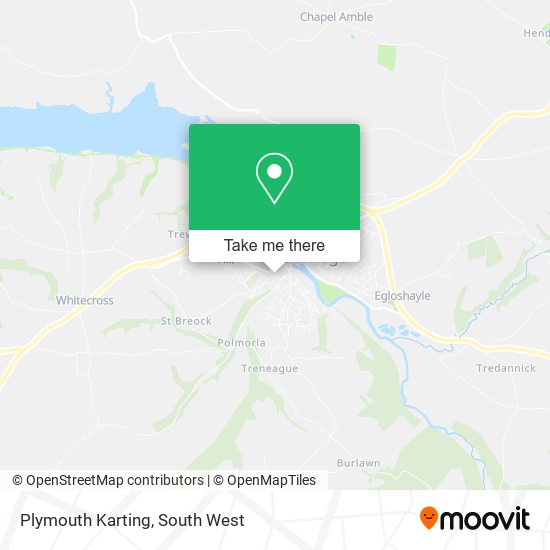 Plymouth Karting map