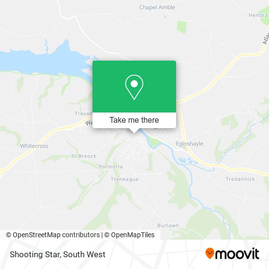Shooting Star map