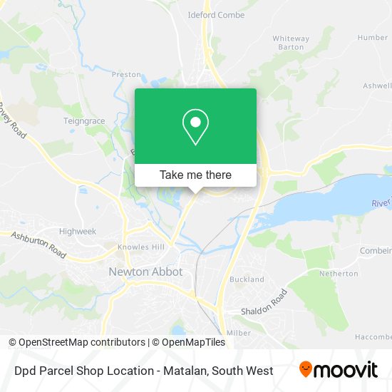 Dpd Parcel Shop Location - Matalan map