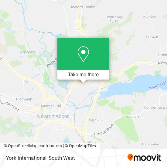 York International map