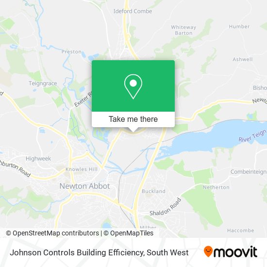 Johnson Controls Building Efficiency map