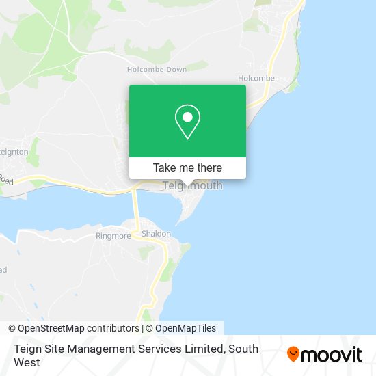 Teign Site Management Services Limited map