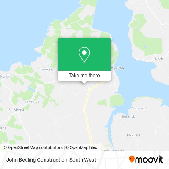 John Bealing Construction map