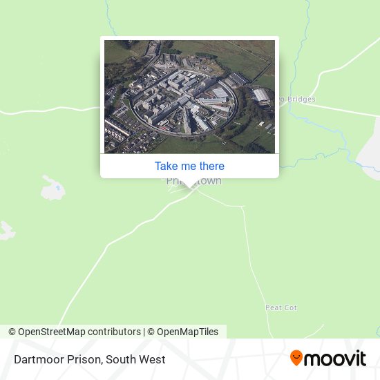 Dartmoor Prison map