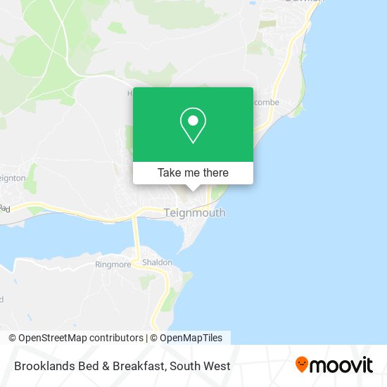 Brooklands Bed & Breakfast map