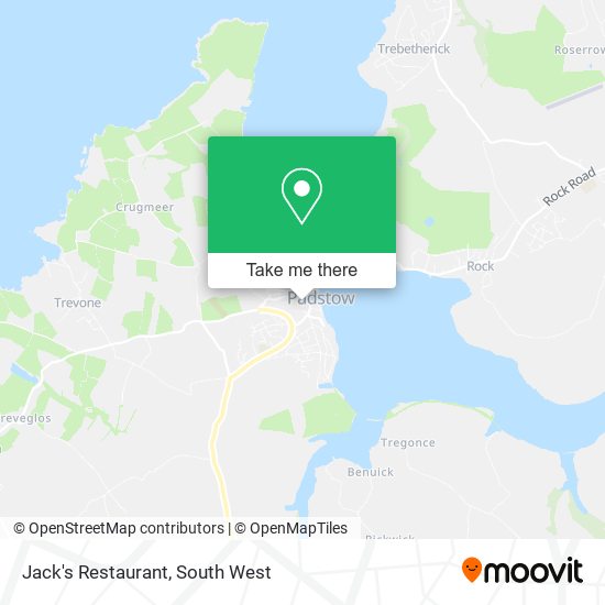 Jack's Restaurant map