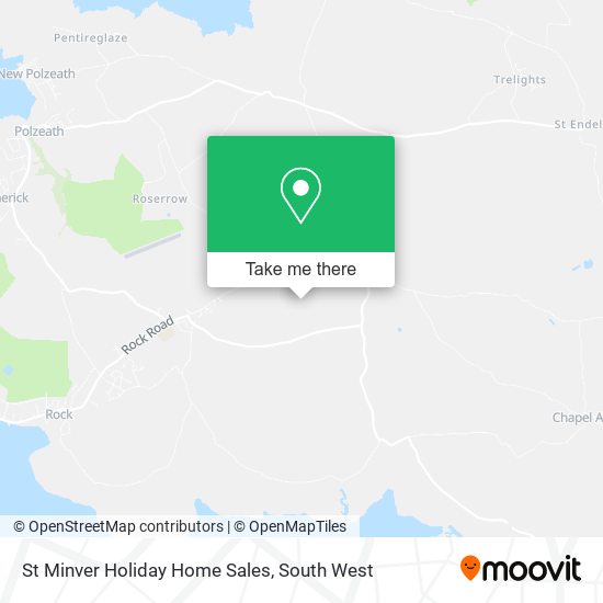 St Minver Holiday Home Sales map