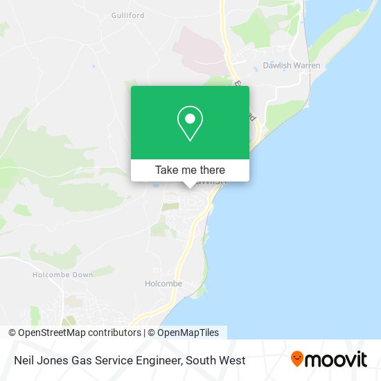 Neil Jones Gas Service Engineer map