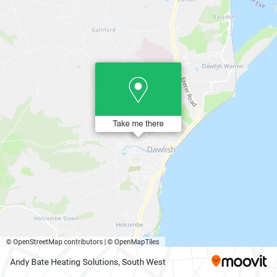 Andy Bate Heating Solutions map