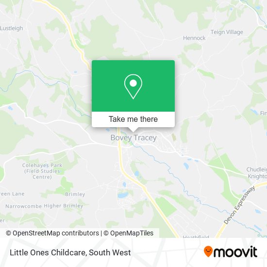 Little Ones Childcare map