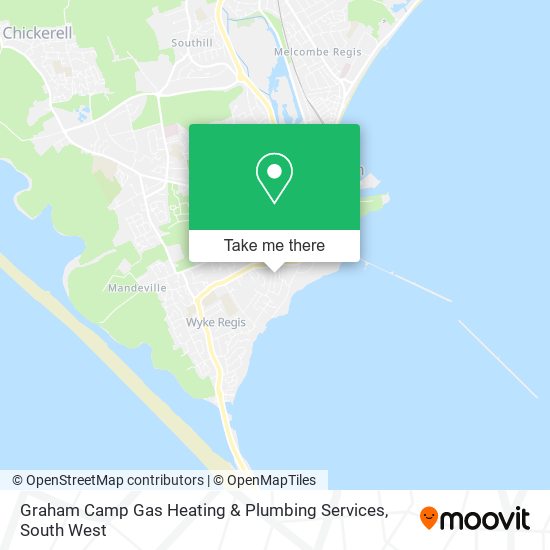 Graham Camp Gas Heating & Plumbing Services map