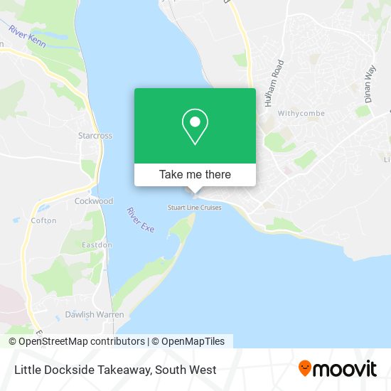 Little Dockside Takeaway map