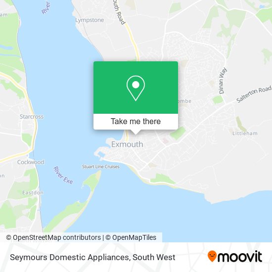 Seymours Domestic Appliances map