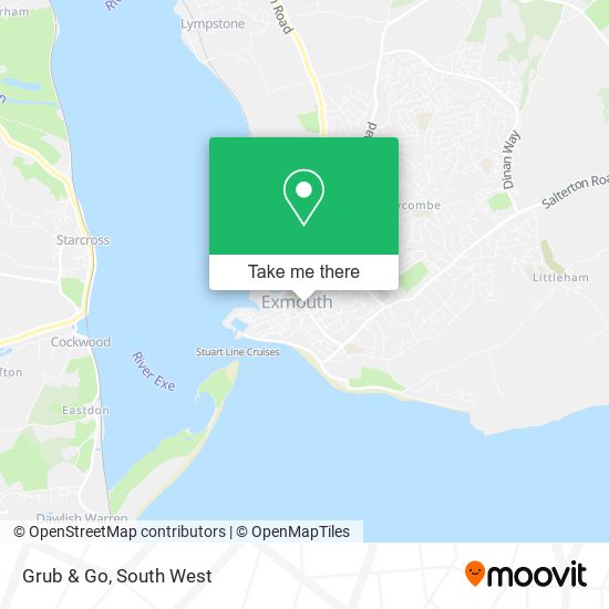 Grub & Go map