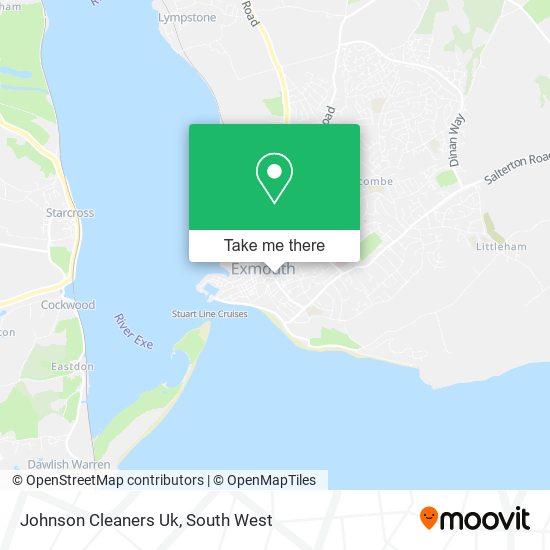 Johnson Cleaners Uk map