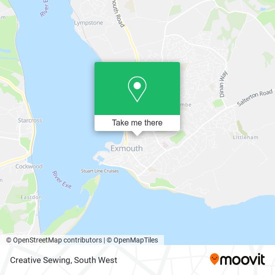 Creative Sewing map