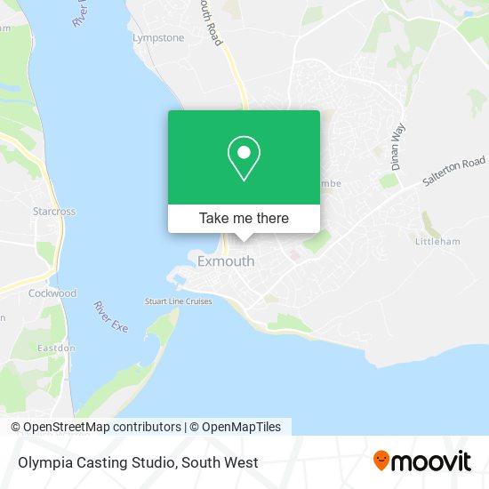 Olympia Casting Studio map