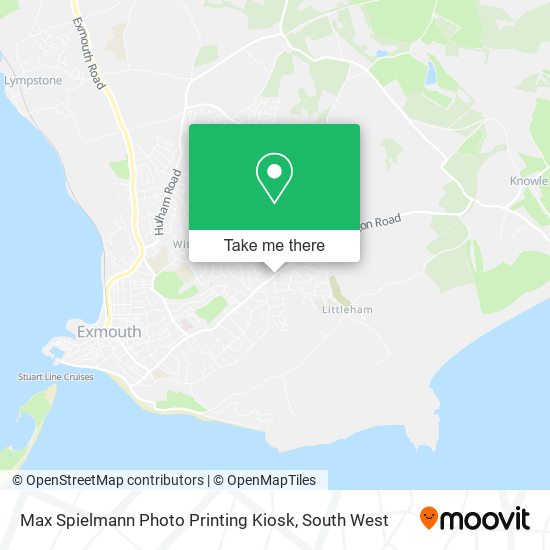 Max Spielmann Photo Printing Kiosk map