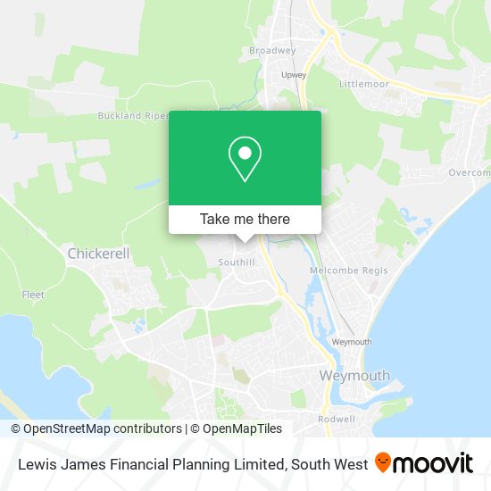 Lewis James Financial Planning Limited map