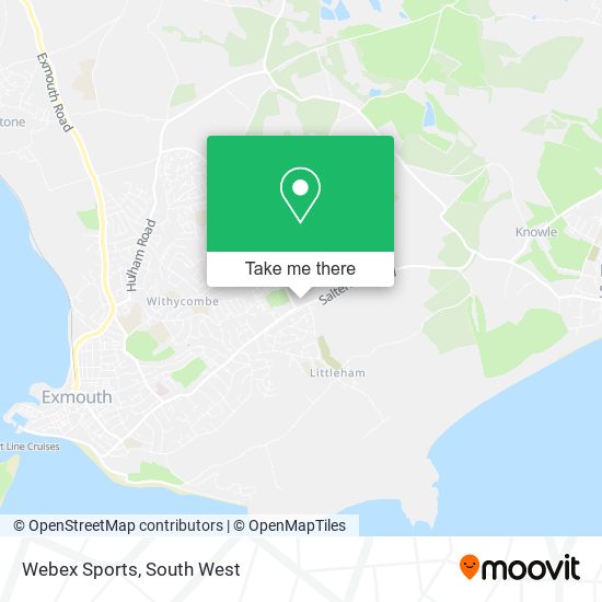 Webex Sports map