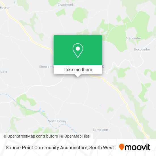 Source Point Community Acupuncture map