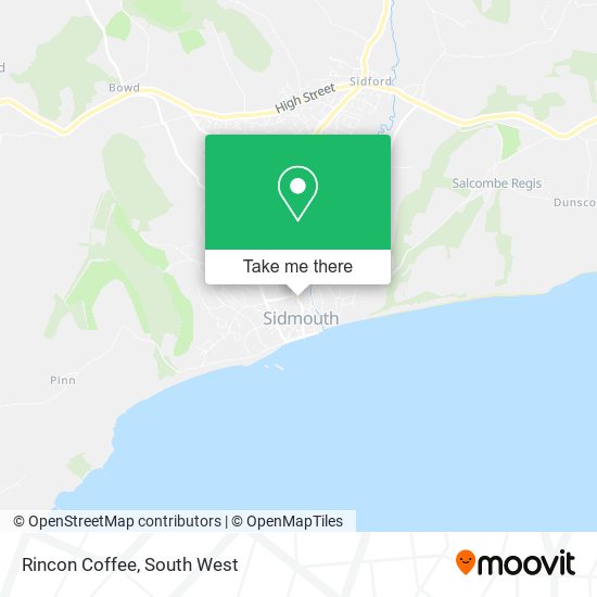 Rincon Coffee map