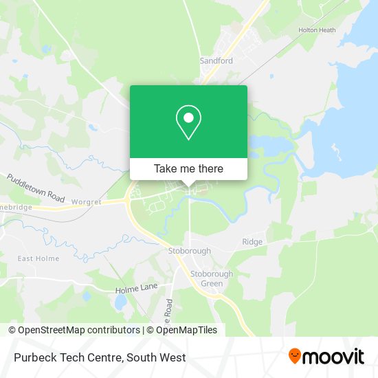 Purbeck Tech Centre map