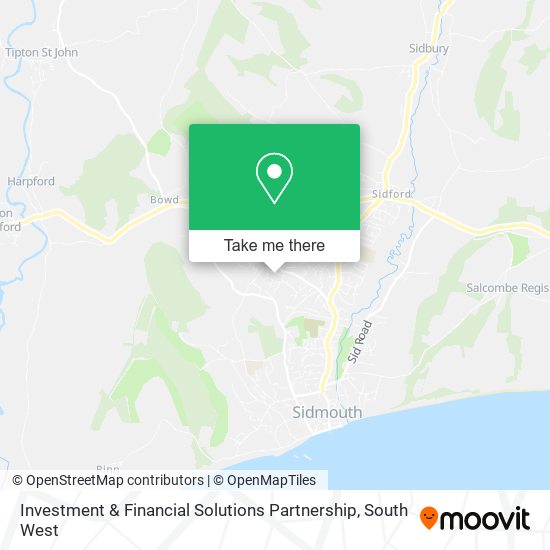 Investment & Financial Solutions Partnership map