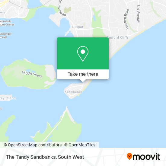 The Tandy Sandbanks map