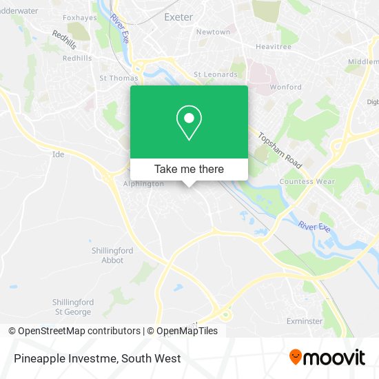 Pineapple Investme map