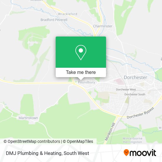 DMJ Plumbing & Heating map