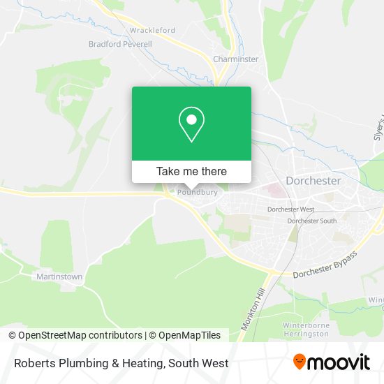 Roberts Plumbing & Heating map