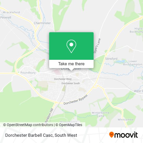 Dorchester Barbell Casc map