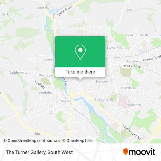 The Turner Gallery map