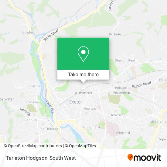 Tarleton Hodgson map