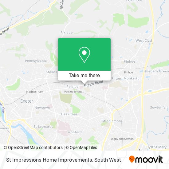 St Impressions Home Improvements map