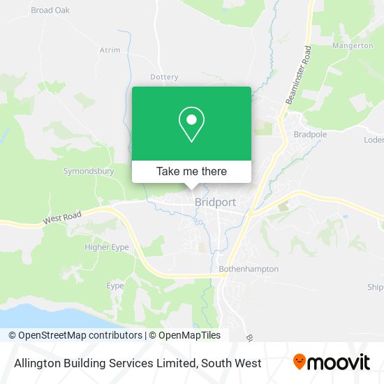 Allington Building Services Limited map