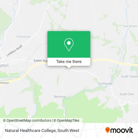 Natural Healthcare College map