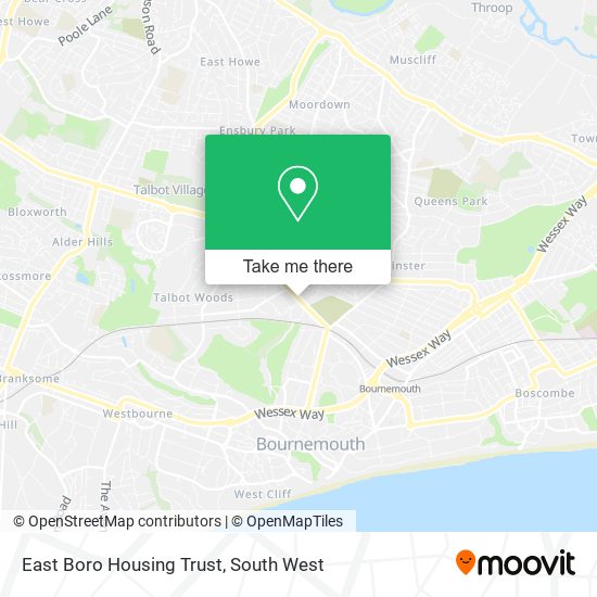 East Boro Housing Trust map