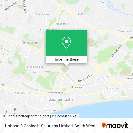 Hobson S Choice It Solutions Limited map