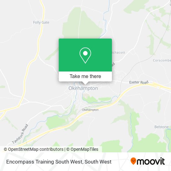 Encompass Training South West map