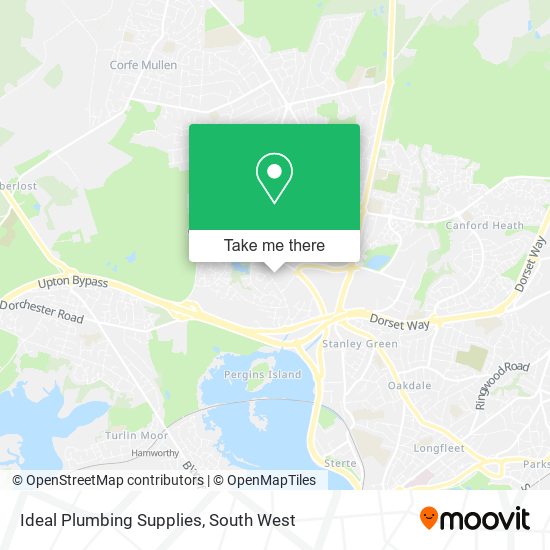 Ideal Plumbing Supplies map