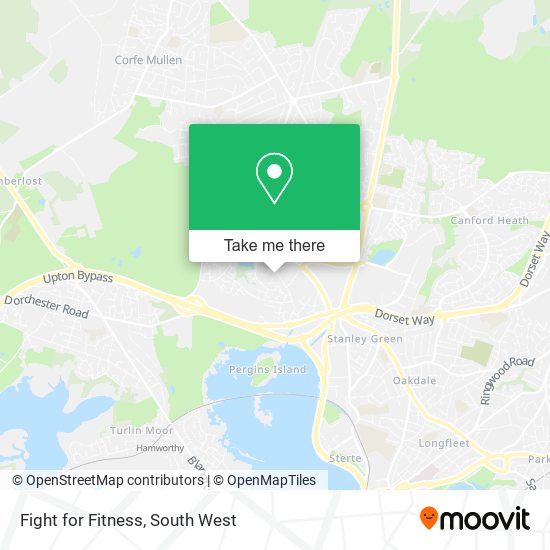 Fight for Fitness map