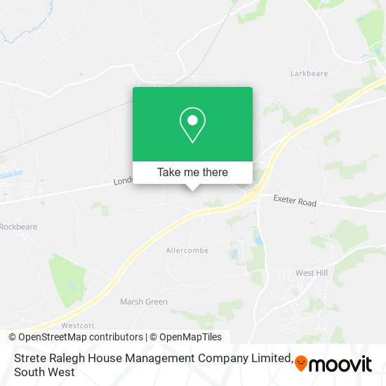 Strete Ralegh House Management Company Limited map